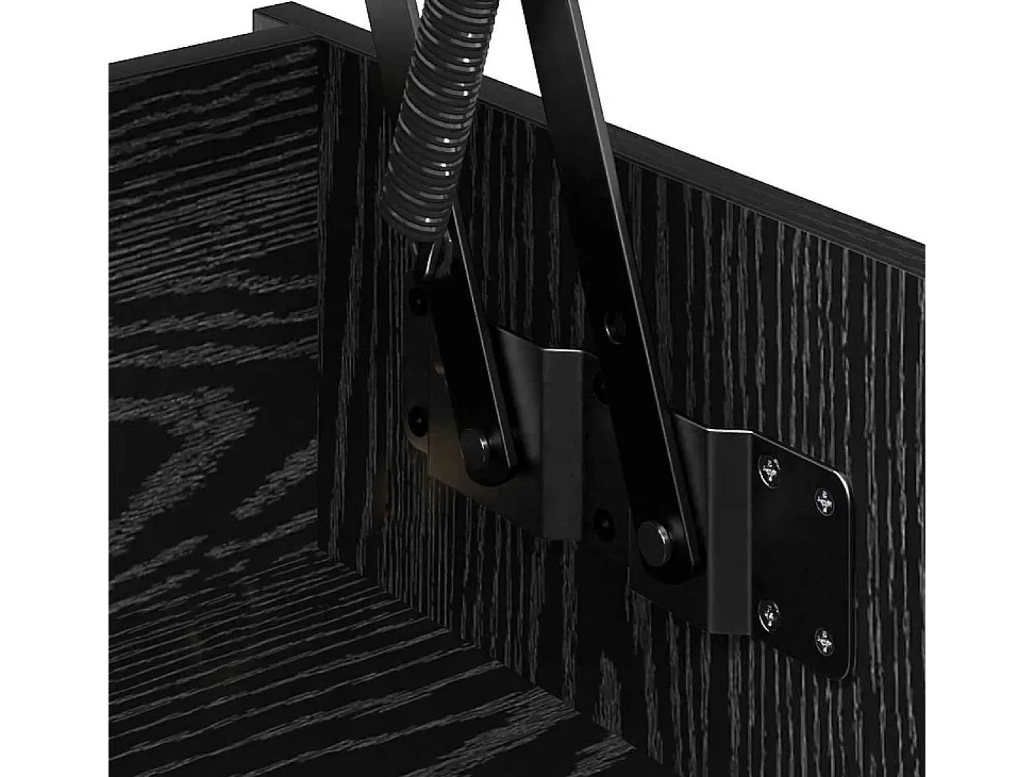 Mesa de Café Roble negro 80 x 50.5 x 41.5 cm