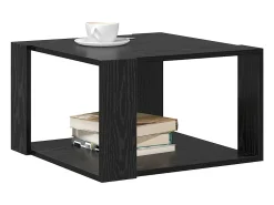 Mesa de Café Roble negro 51.5 x 51.5 x 30 cm