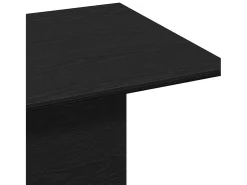 Mesa de Café Roble negro 102 x 55.5 x 40 cm