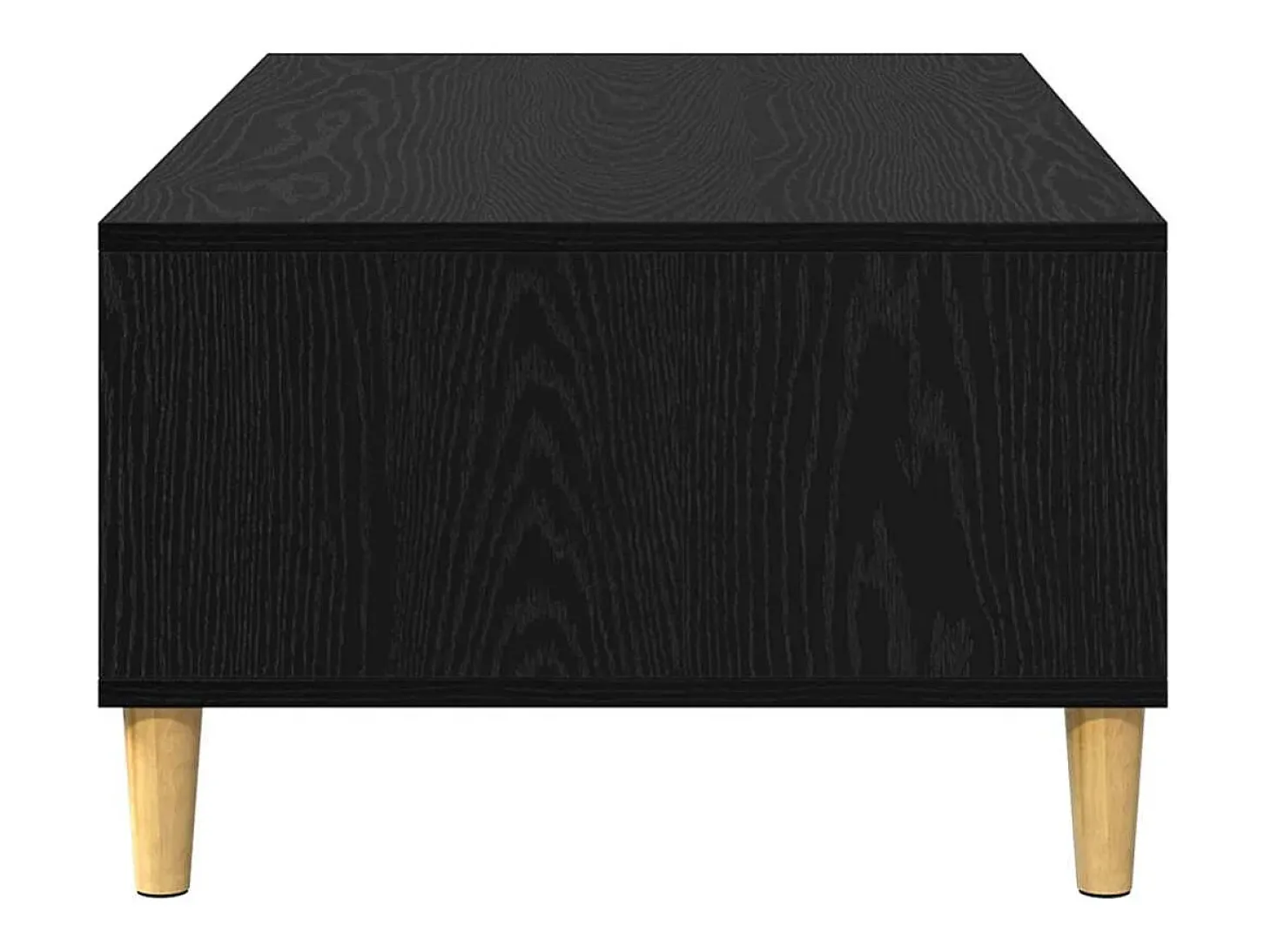Mesa de Café Roble negro 103.5 x 60 x 35 cm