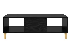 Mesa de Café Roble negro 103.5 x 60 x 35 cm