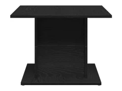 Mesa de Café Roble negro 55.5 x 55.5 x 40 cm