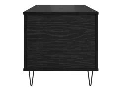 Mesa de Café Roble negro 90 x 44.5 x 45 cm Madera contrachapada