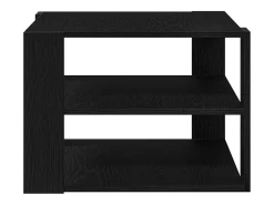 Mesa de Café Roble negro 59.5 x 59.5 x 40 cm