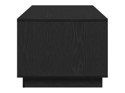 Mesa de Café Roble negro 102 x 55 x 43 cm Madera contrachapada