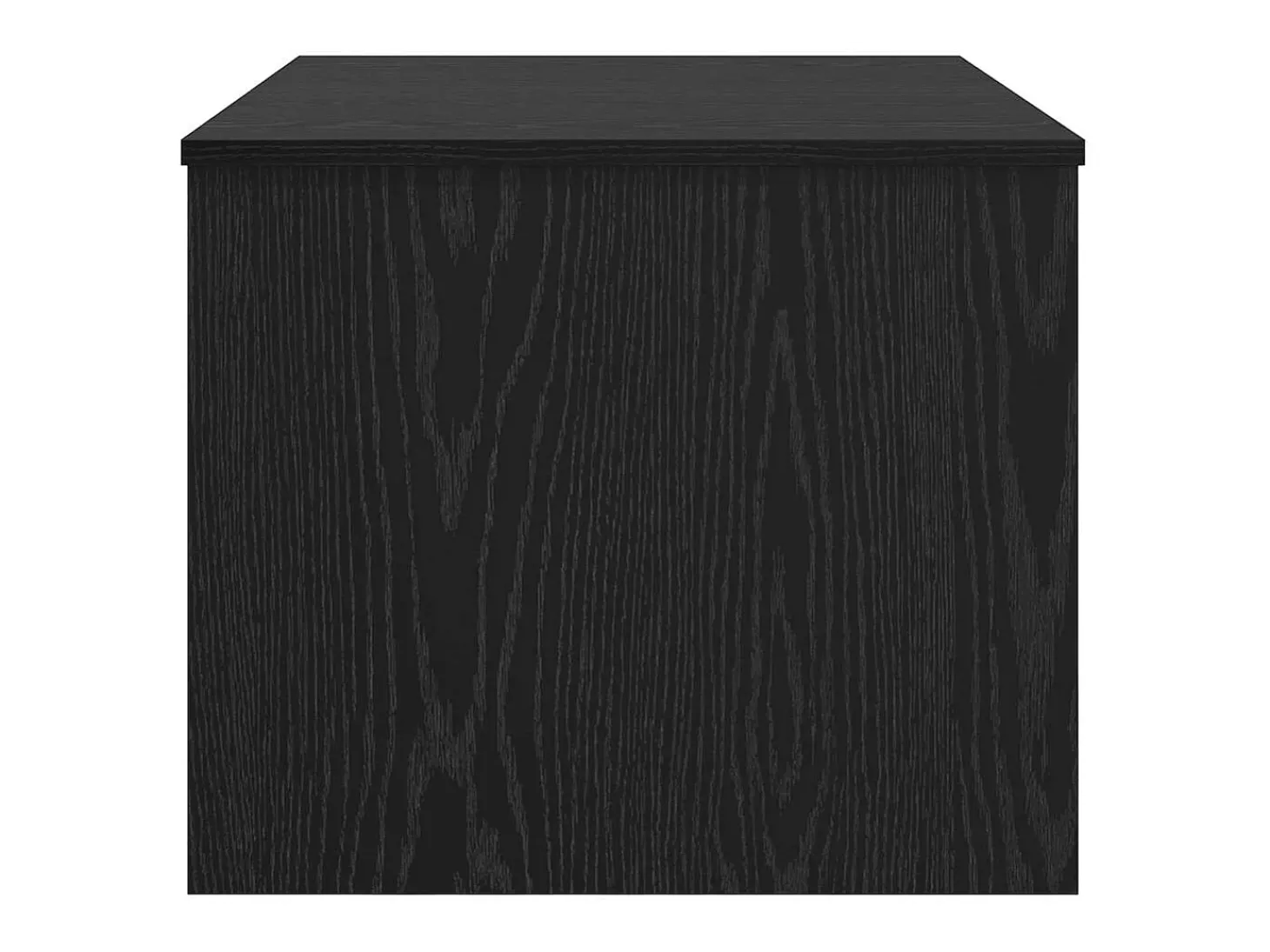 Mesa de Café Roble negro 80 x 50.5 x 42.5 cm