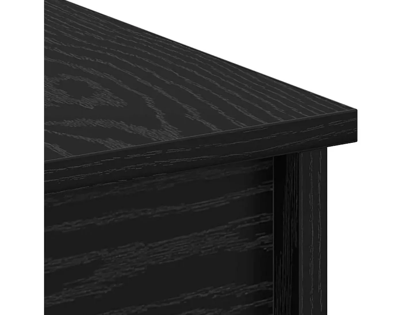 Mesa de Café Roble negro 80 x 50.5 x 42.5 cm