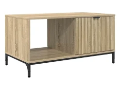 Mesa de Café Roble Sonoma 90 x 49 x 46 cm Madera contrachapada