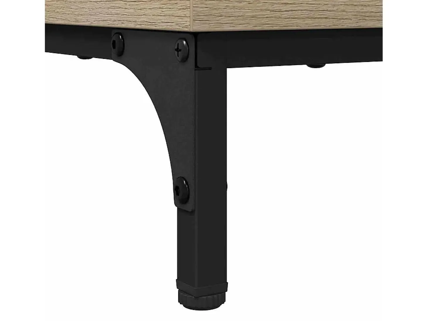 Mesa de Café Roble Sonoma 90 x 49 x 46 cm Madera contrachapada