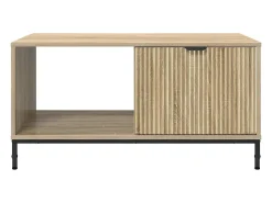 Mesa de Café Roble Sonoma 90 x 49 x 46 cm Madera contrachapada