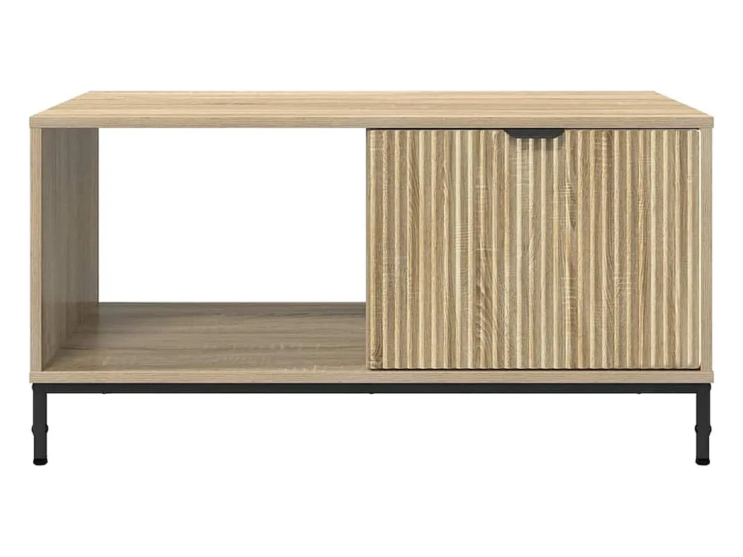 Mesa de Café Roble Sonoma 90 x 49 x 46 cm Madera contrachapada