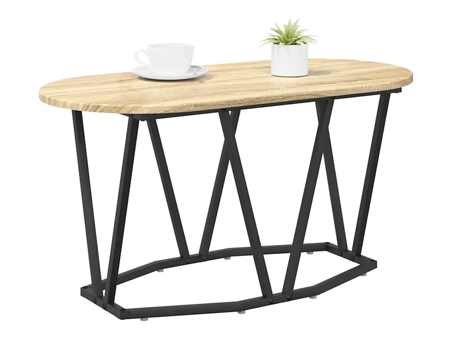 Mesa de Café Roble Sonoma 80 x 40 x 40.5 cm