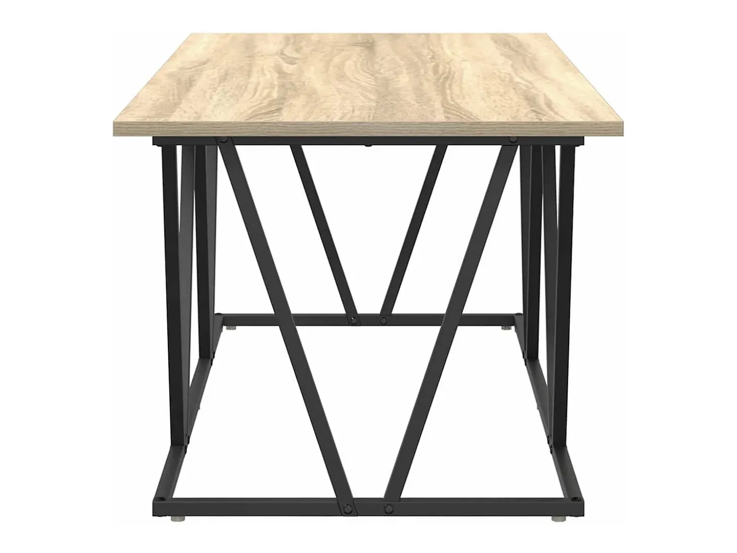 Mesa de Café Roble Sonoma 100 x 50 x 40 cm