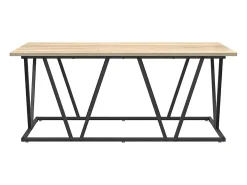 Mesa de Café Roble Sonoma 100 x 50 x 40 cm