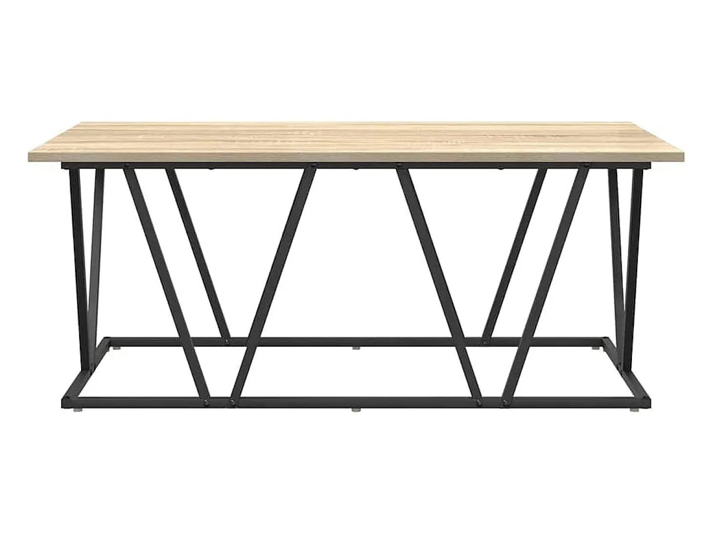 Mesa de Café Roble Sonoma 100 x 50 x 40 cm