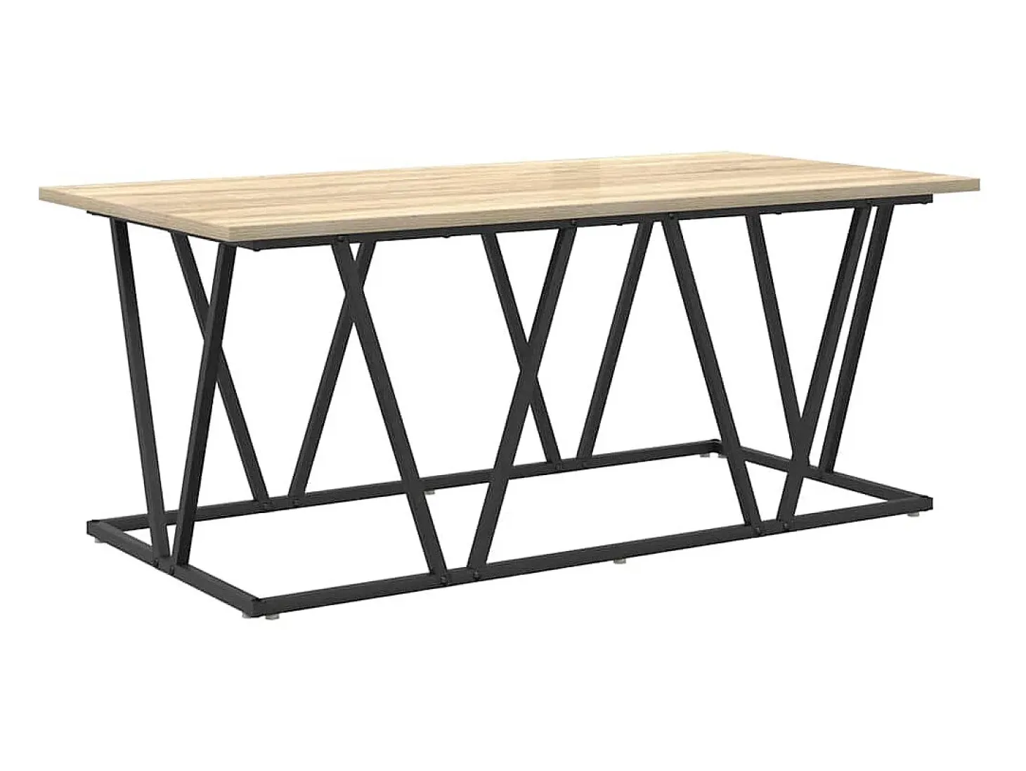 Mesa de Café Roble Sonoma 100 x 50 x 40 cm