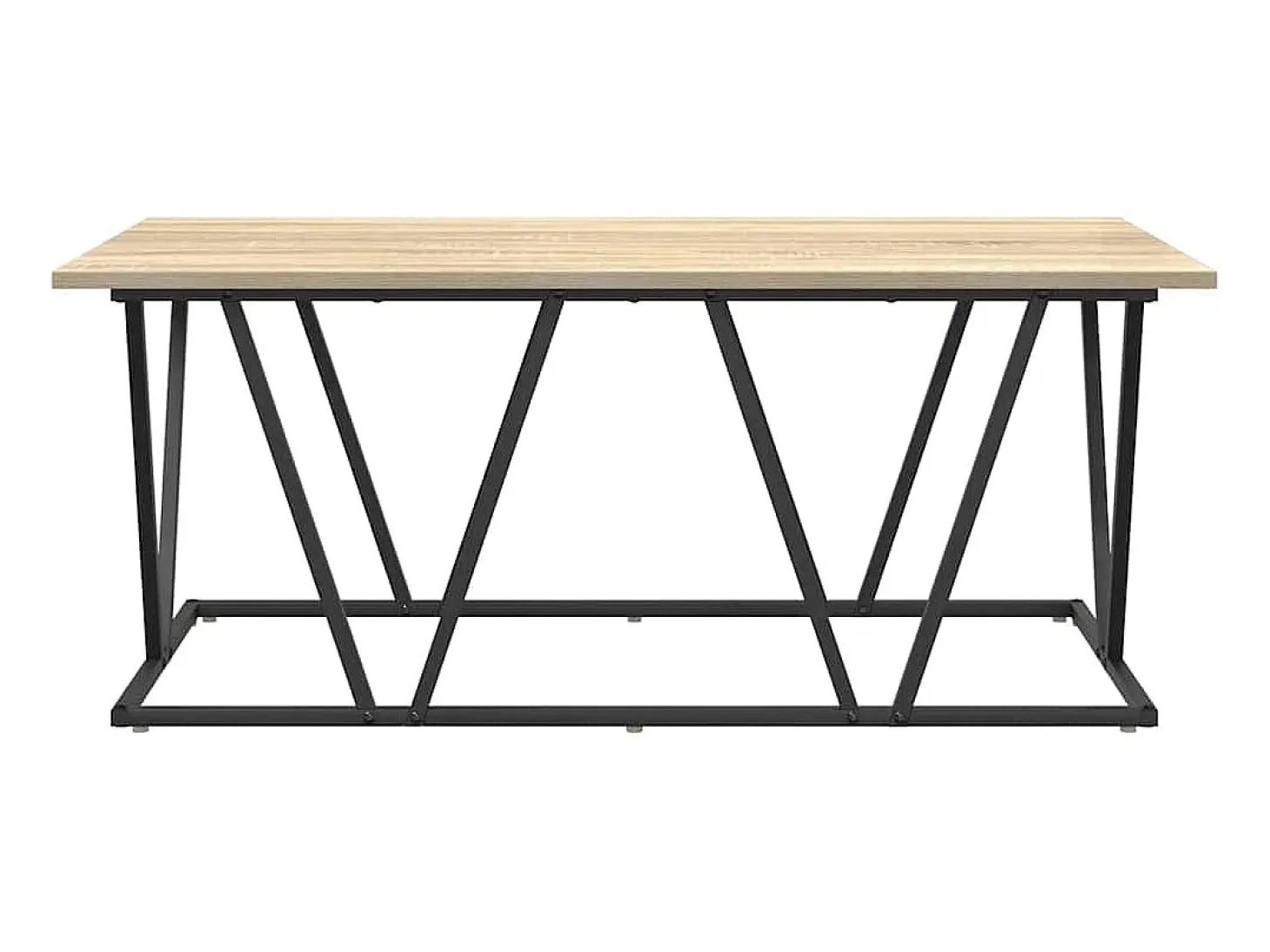 Mesa de Café Roble Sonoma 100 x 50 x 40 cm