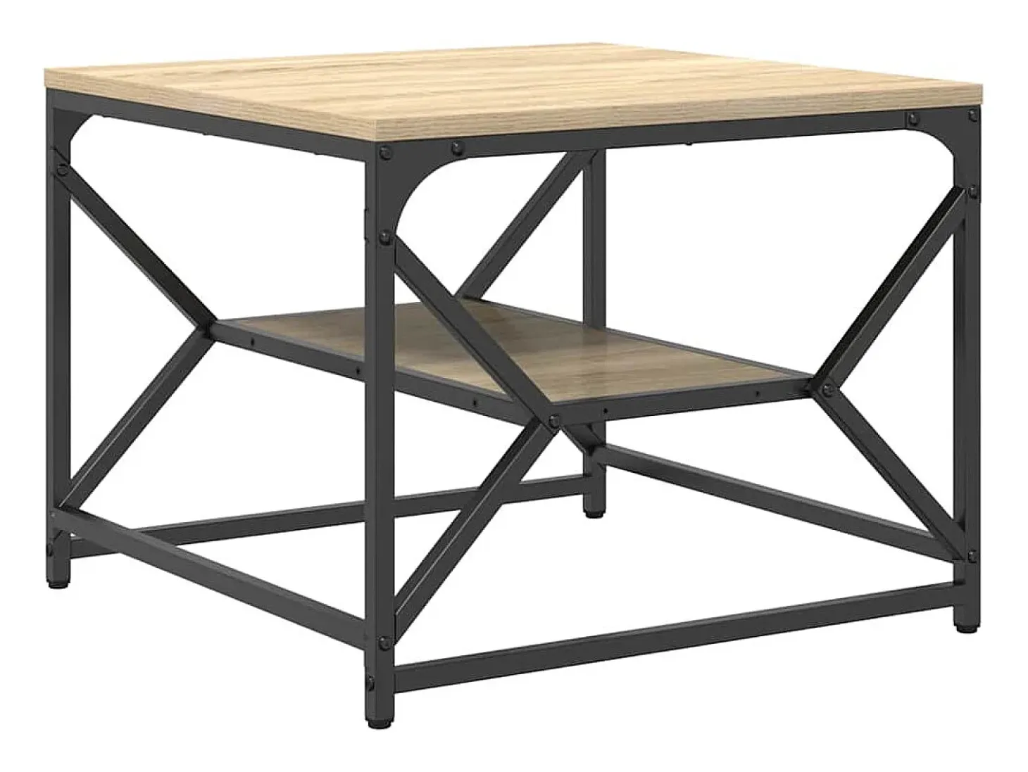 Mesa de Café Roble Sonoma 51 x 50 x 40 cm