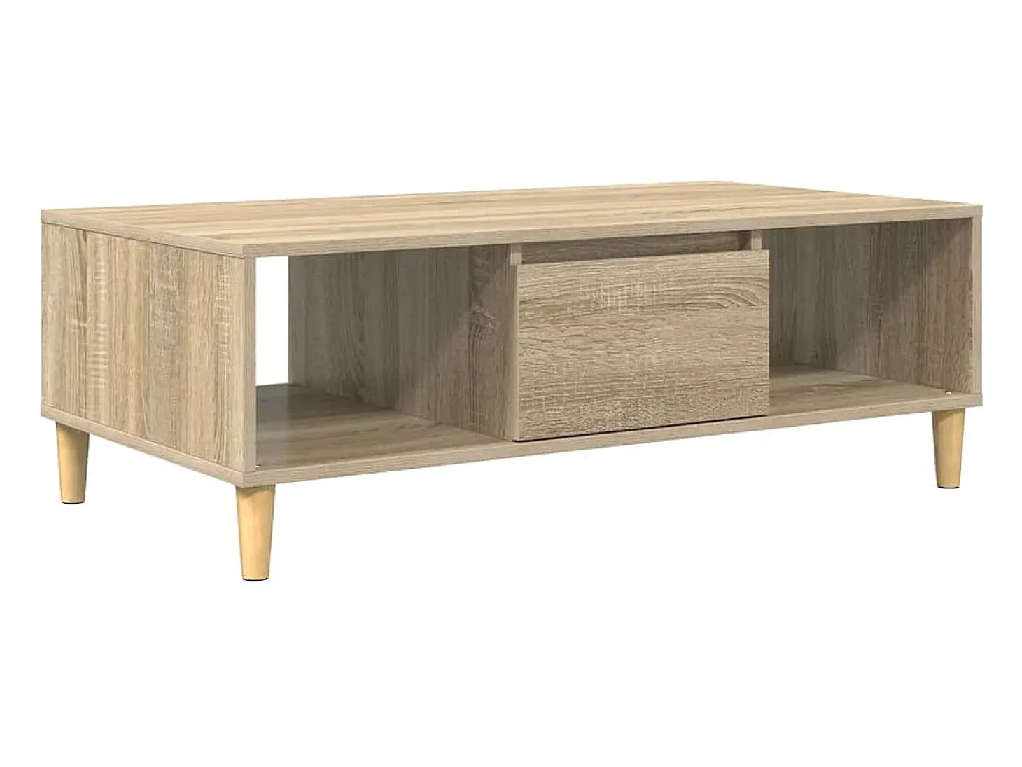 Mesa de Café Roble Sonoma 103.5 x 60 x 35 cm