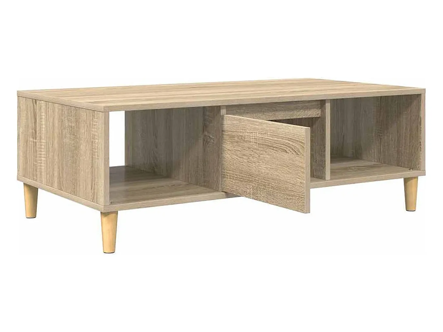 Mesa de Café Roble Sonoma 103.5 x 60 x 35 cm