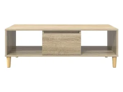Mesa de Café Roble Sonoma 103.5 x 60 x 35 cm