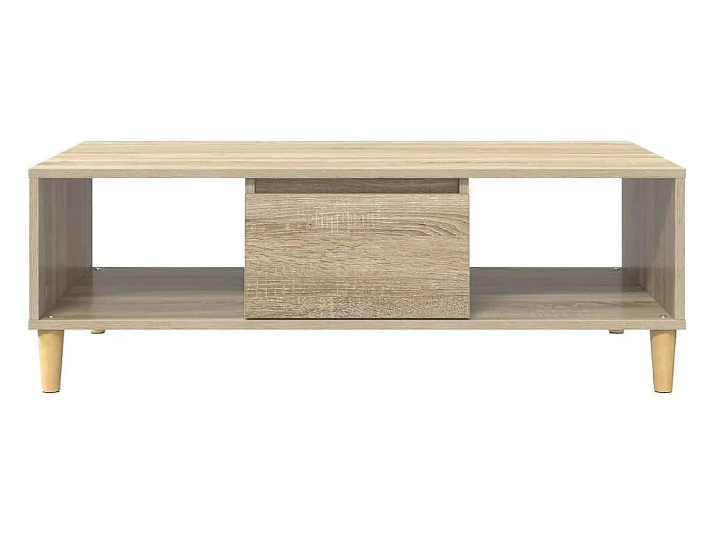 Mesa de Café Roble Sonoma 103.5 x 60 x 35 cm