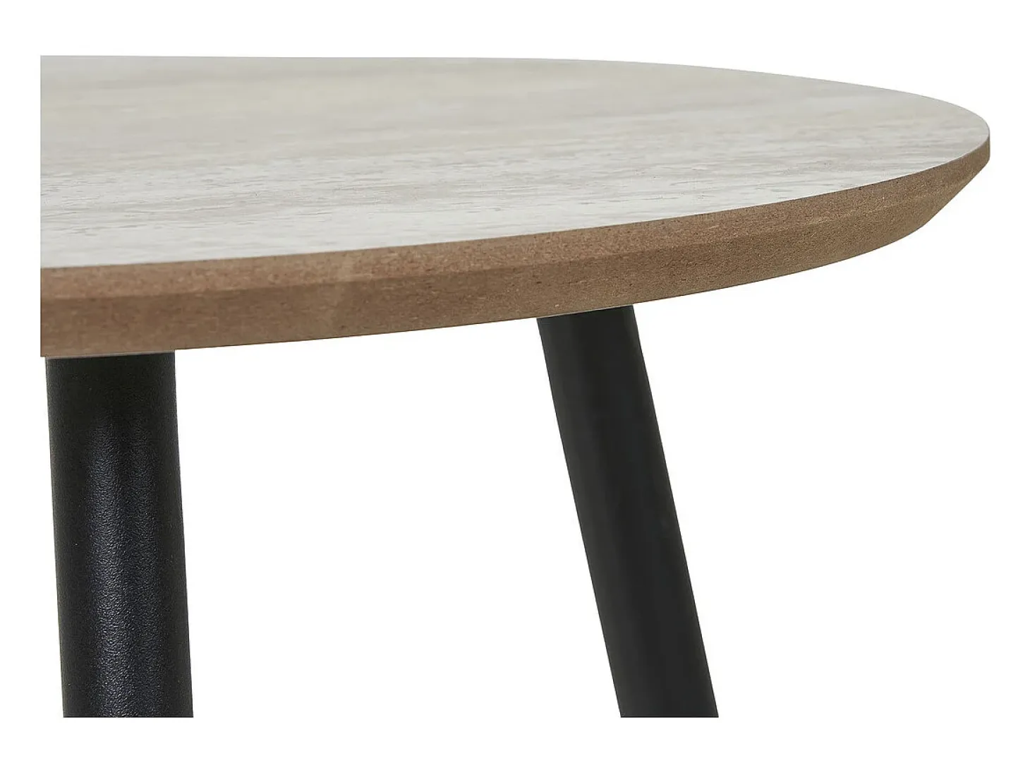 Mesa de Centro Aalst, Beige, 55x55x45 cm, Kendra Home