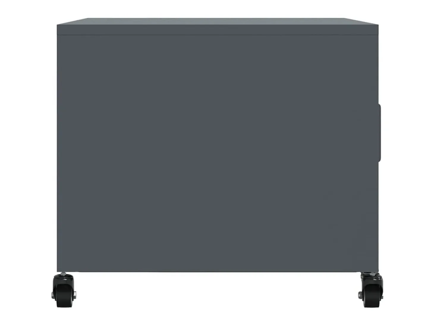 Mesa de centro acero gris antracita 68x50x43,5 cm