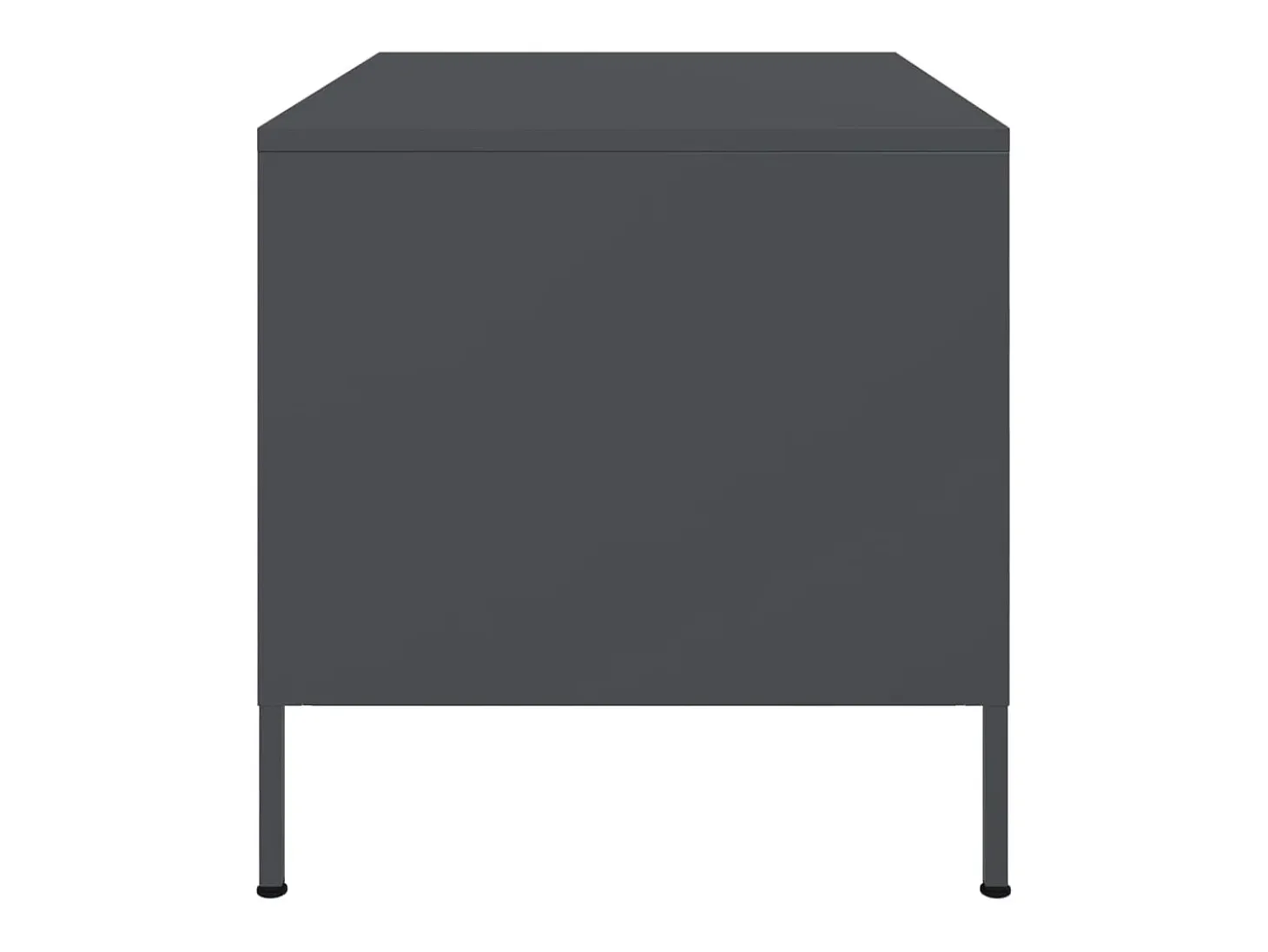 Mesa de centro acero laminado en frío antracita 68x50x50,5 cm