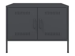 Mesa de centro acero laminado en frío antracita 68x50x50,5 cm