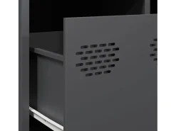 Mesa de centro acero laminado en frío antracita 101,5x50x43,5cm