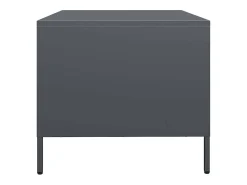 Mesa de centro acero laminado en frío antracita 101,5x50x43,5cm