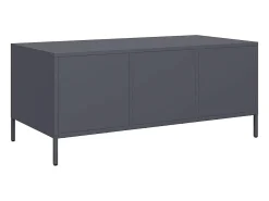 Mesa de centro acero laminado en frío antracita 101,5x50x43,5cm