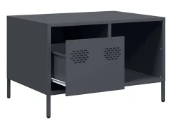 Mesa de centro acero laminado en frío antracita 68,5x50x43,5 cm