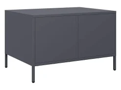 Mesa de centro acero laminado en frío antracita 68,5x50x43,5 cm