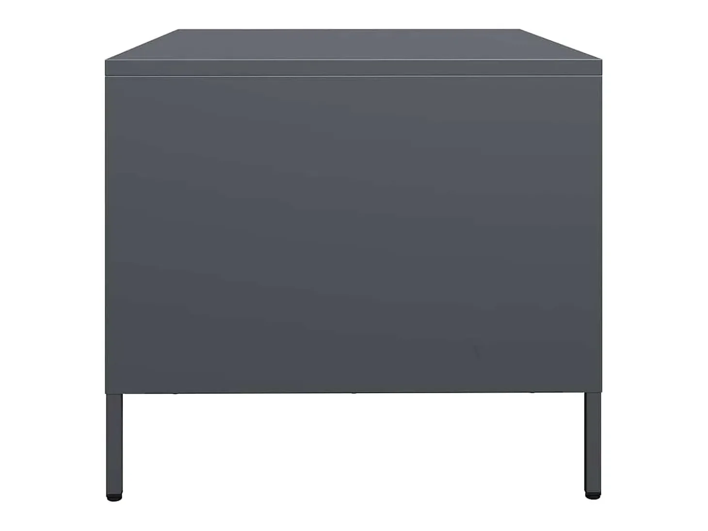Mesa de centro acero laminado en frío antracita 68,5x50x43,5 cm