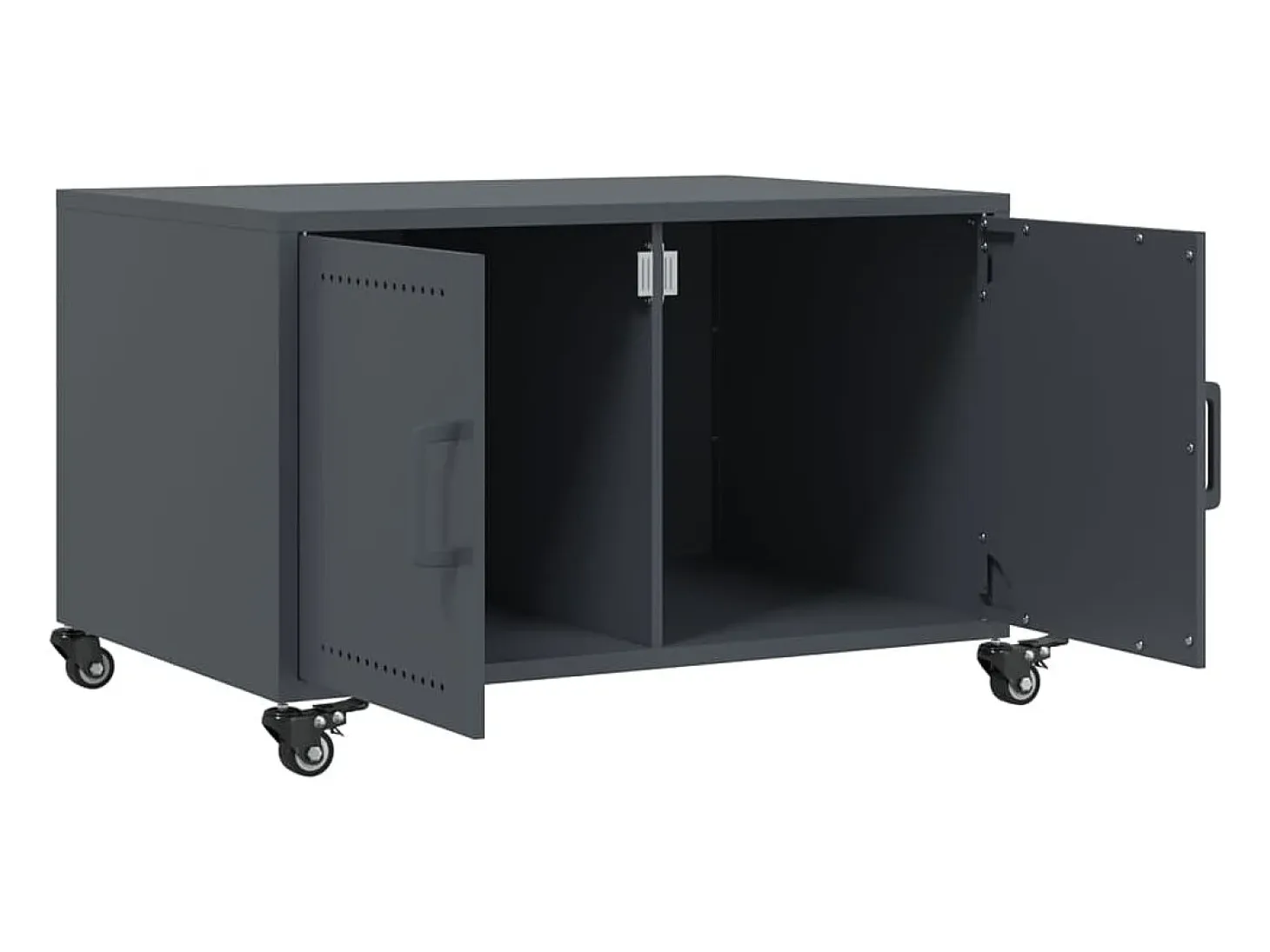Mesa de centro acero laminado en frío antracita 68x50x43,5 cm
