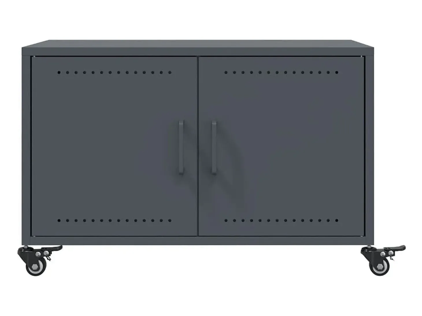 Mesa de centro acero laminado en frío antracita 68x50x43,5 cm