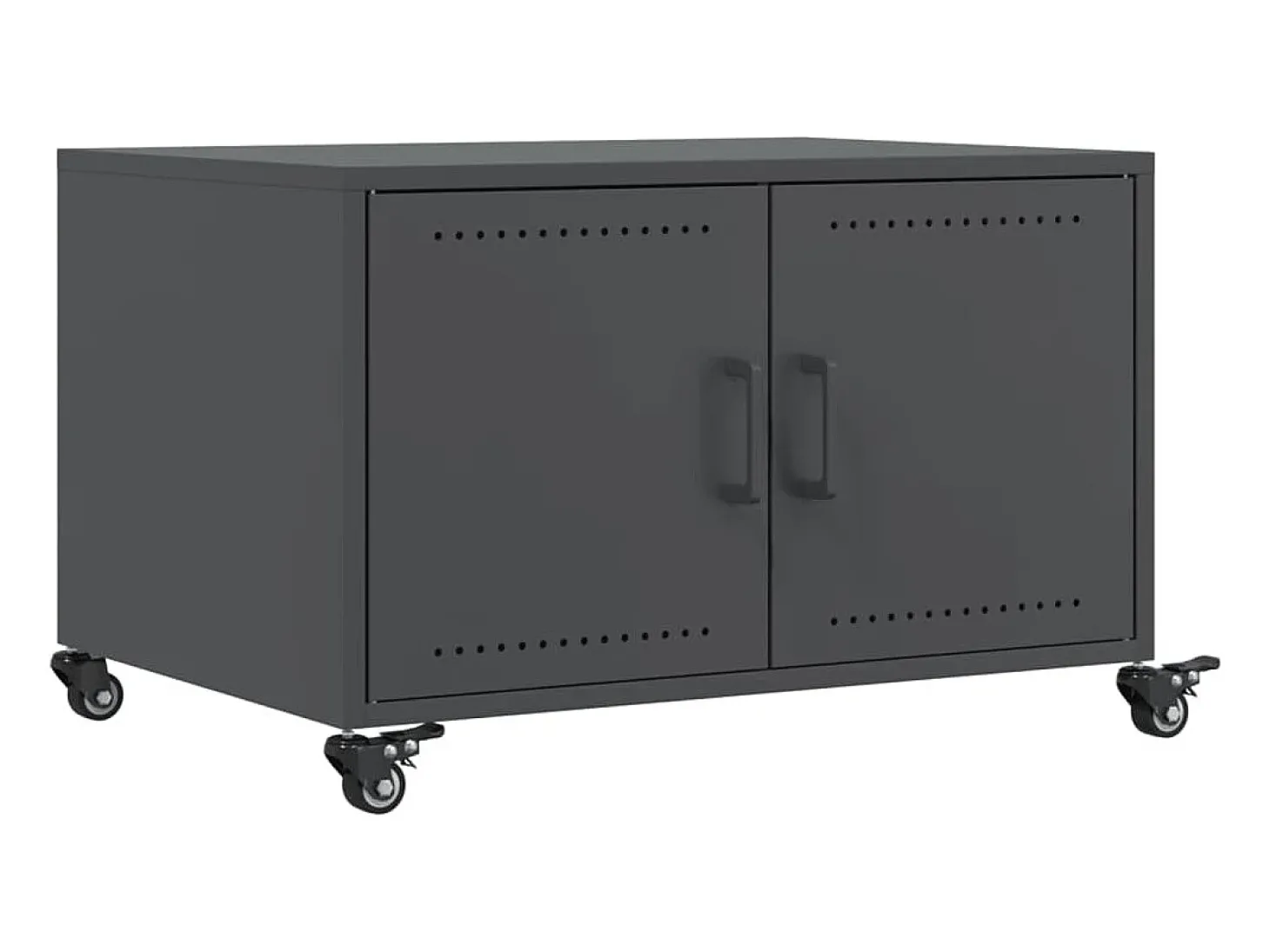 Mesa de centro acero laminado en frío antracita 68x50x43,5 cm