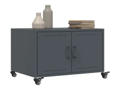 Mesa de centro acero laminado en frío antracita 68x50x43,5 cm