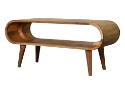 Mesa de centro Amaya de roble nórdico.