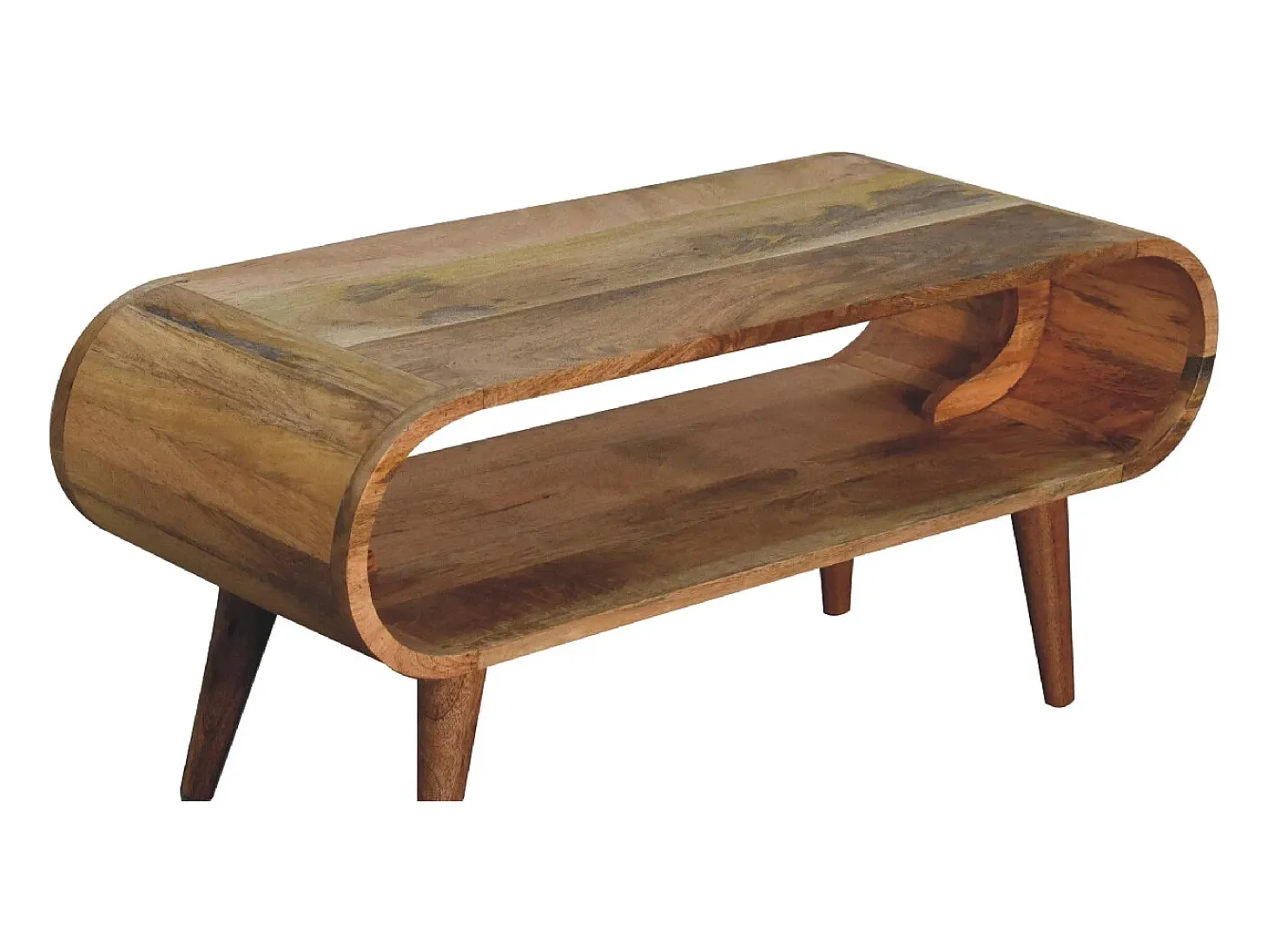 Mesa de centro Amaya de roble nórdico.