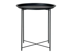 Mesa de Centro Bastia, Negro, 47x47x50 cm, Kendra Home