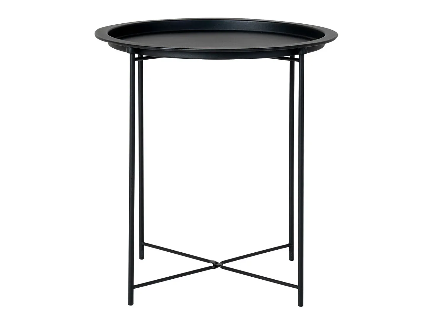 Mesa de Centro Bastia, Negro, 47x47x50 cm, Kendra Home