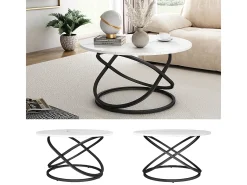 Mesa de centro blanco 79.5x62x46 calgary