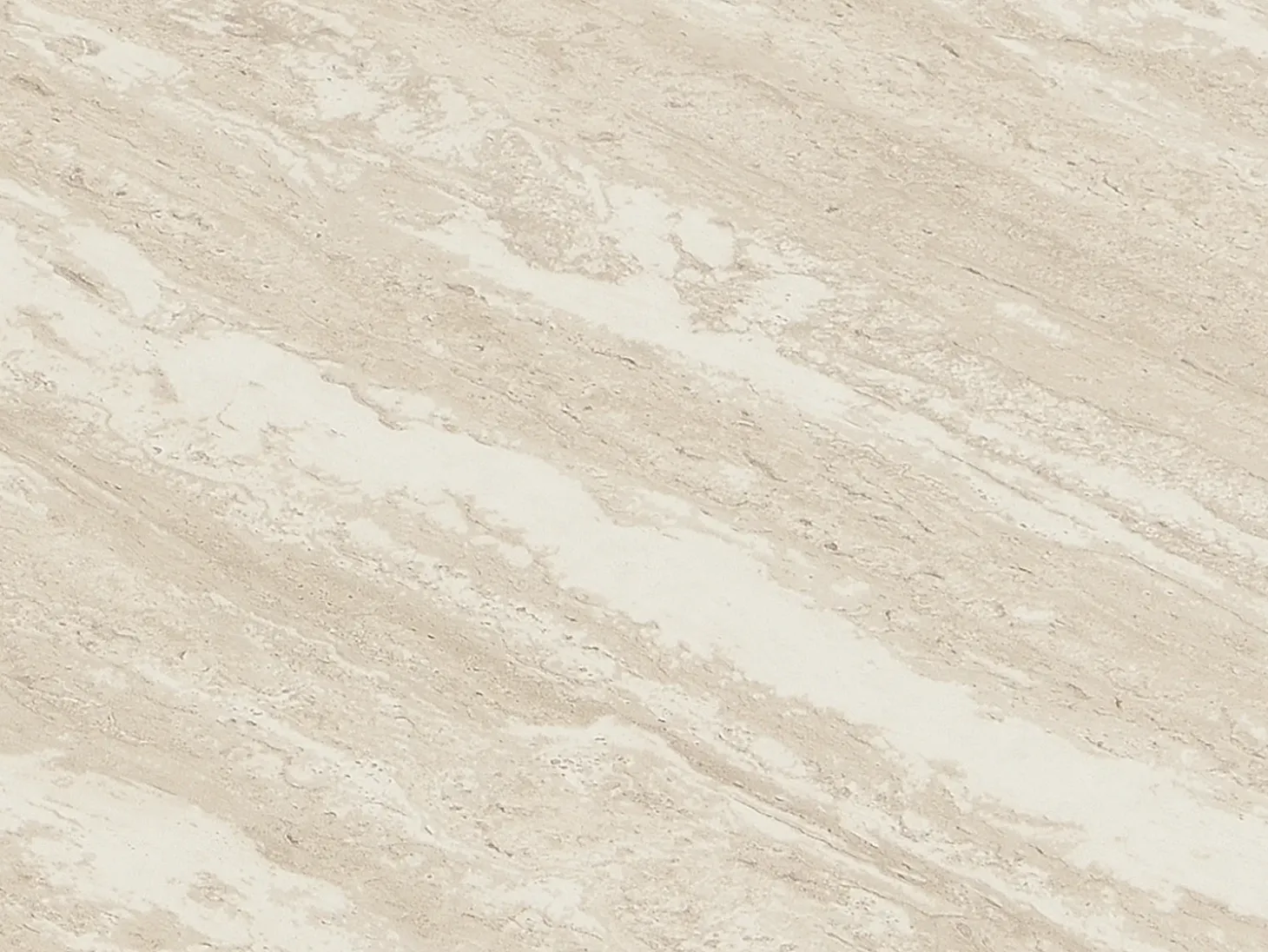 Mesa de centro con 2 cajones en MDF - Efecto travertino beige - ANTRIM by Pascal Morabito