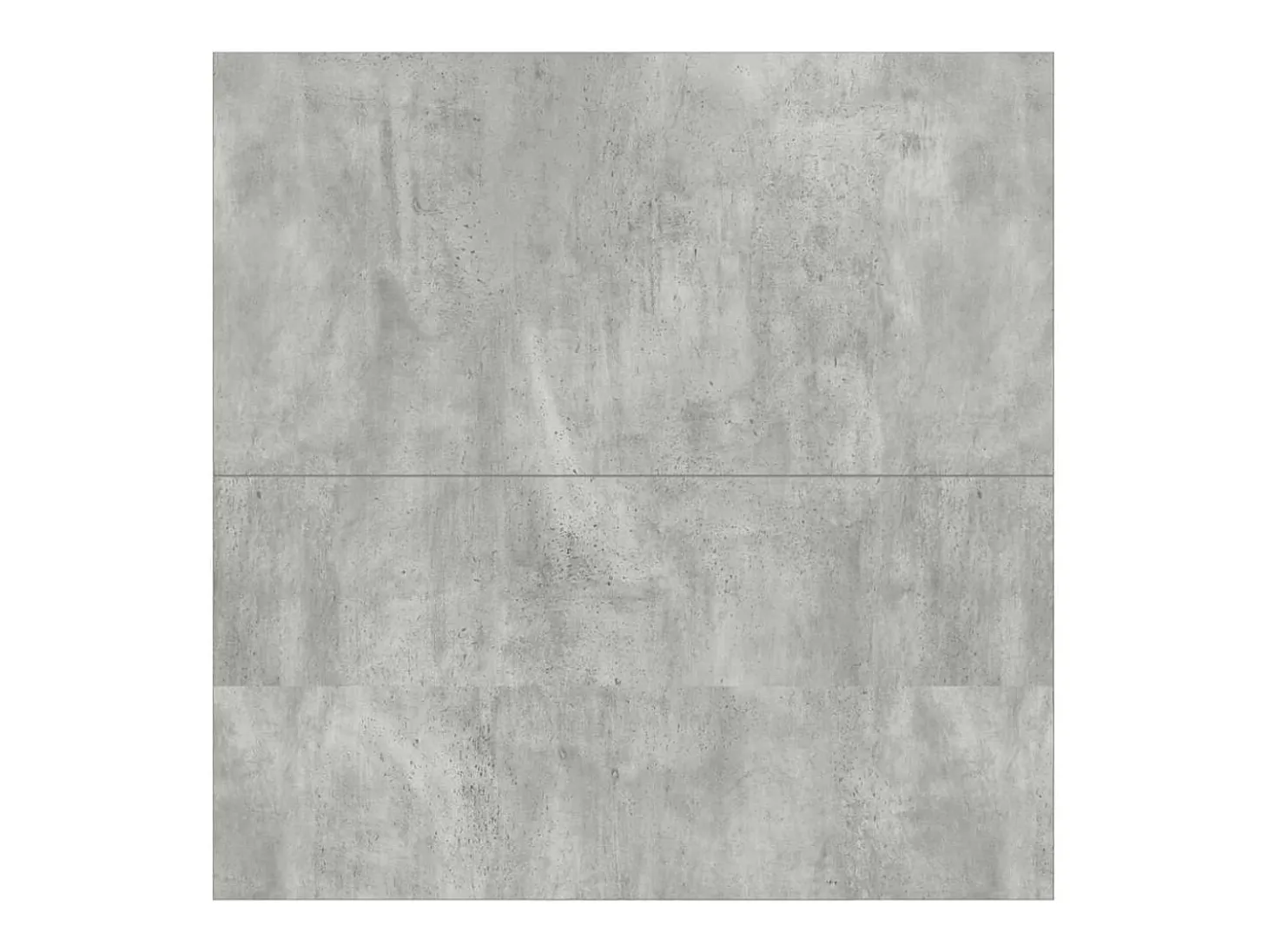 Mesa de centro con cajones gris hormigón 100x100x40 cm