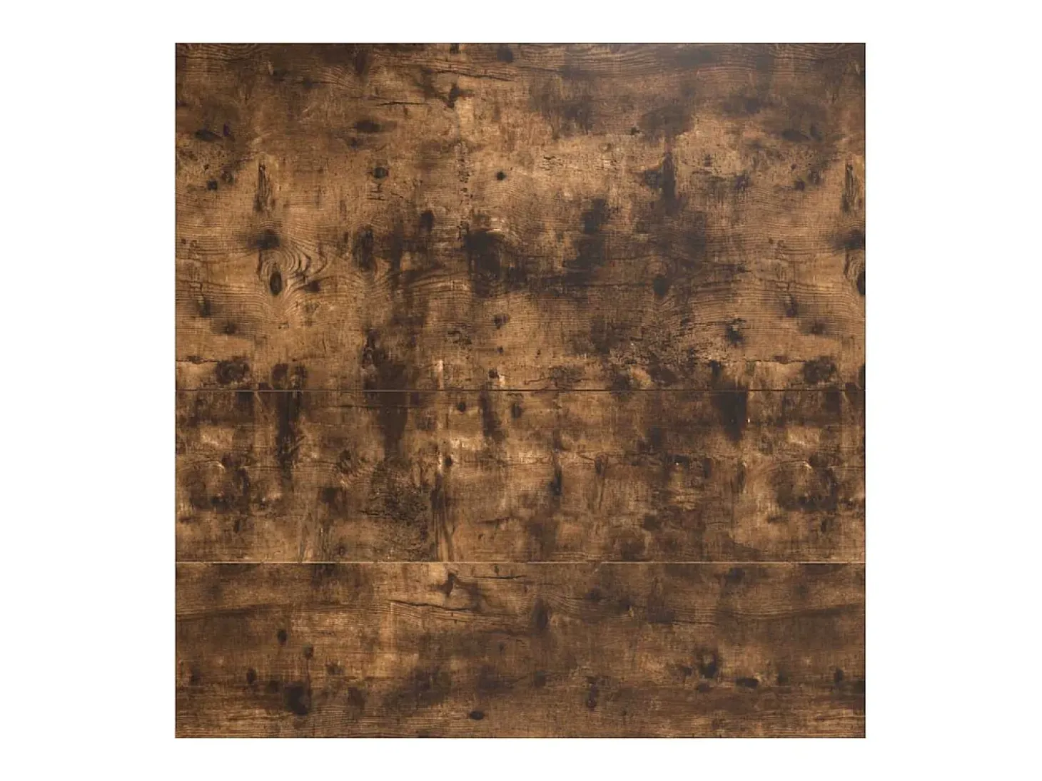 Mesa de centro con cajones roble ahumado 100x100x40 cm