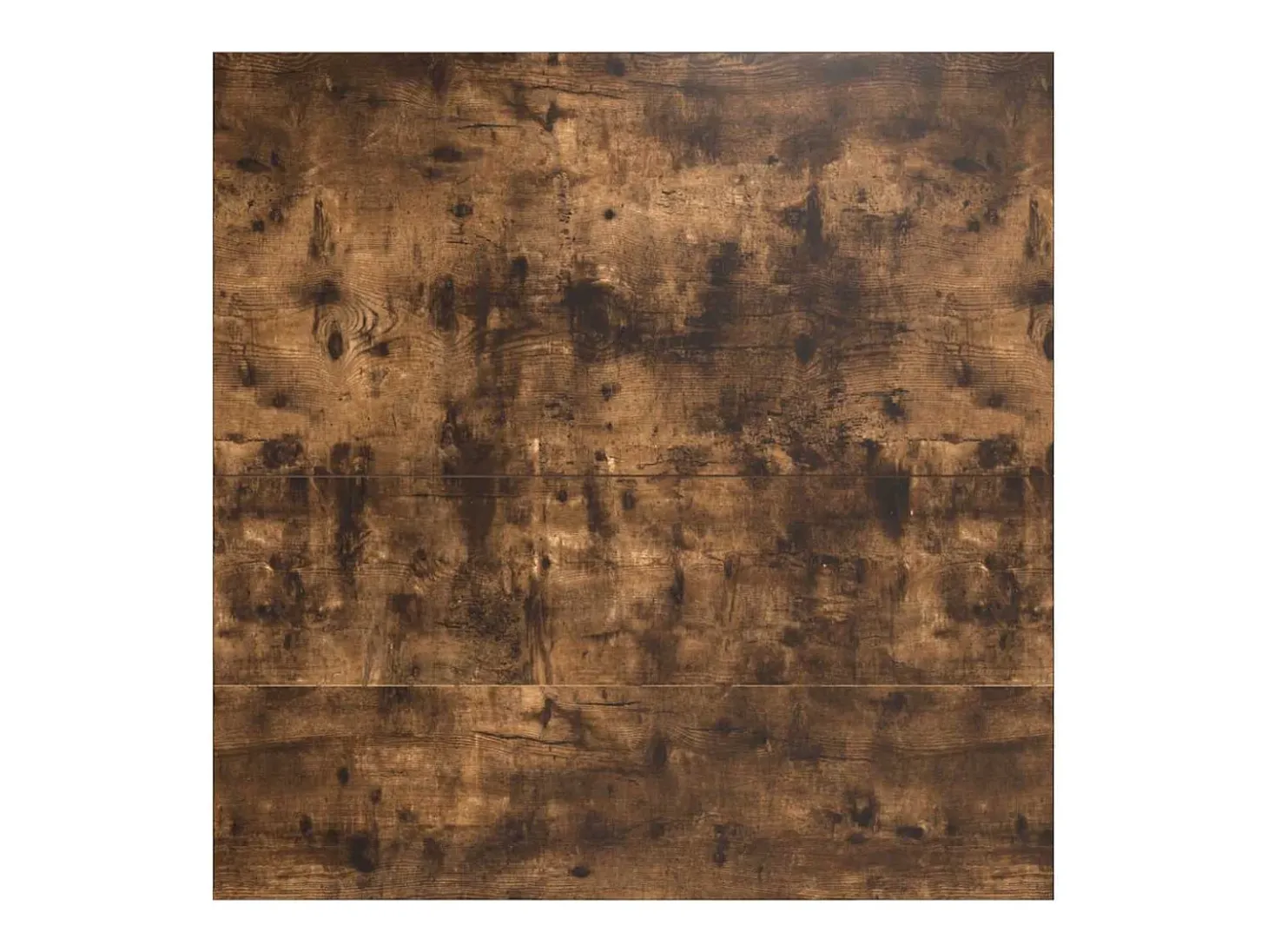 Mesa de centro con cajones roble ahumado 100x100x40 cm