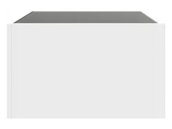 Mesa de centro con Infinity LED blanco 70x50x30 cm